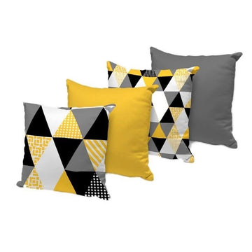 Kit Geometric Cushion Covers Pack 4