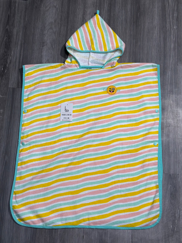 Kids Marshmallow Printed Hooded Ponchu