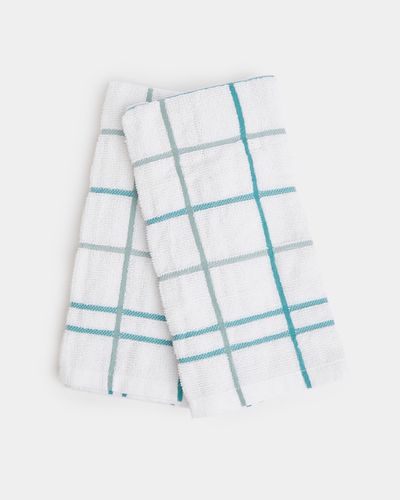 Mifa Hub Checkered Organic Tea Towel - Timeless Elegance in Sustainable Style