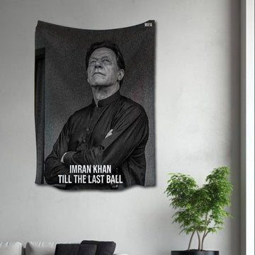 Imran Khan Till The Last Bail Printed Tapestry