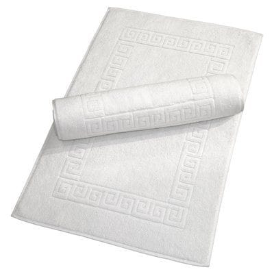 Mifa Hub Versatile Versace White Bathmats - 50x80 cm