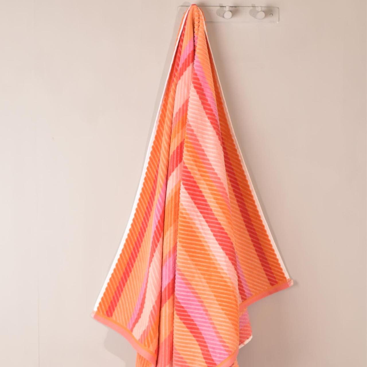 Yarn Dyed Stripped Bath Towel | 35 x 70 inches | Mifa Hub