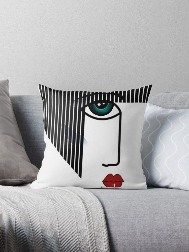 American Lipstick Printed Cushion Covers Pack of 2