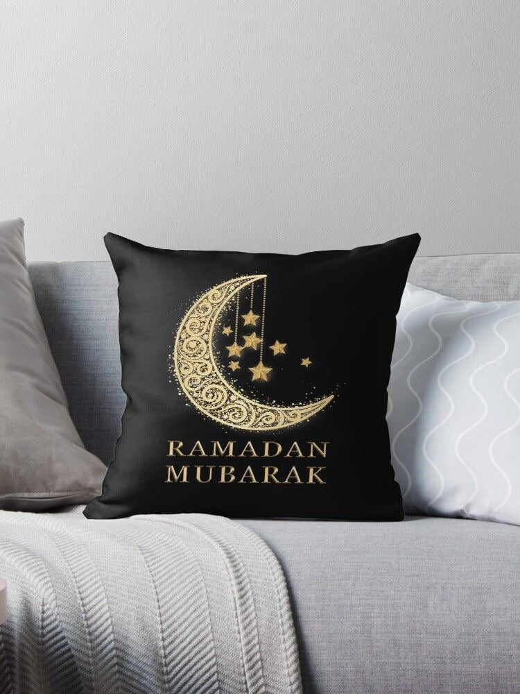 RAMADAN MUBARAK Printed Cushion Covers Pack of 2