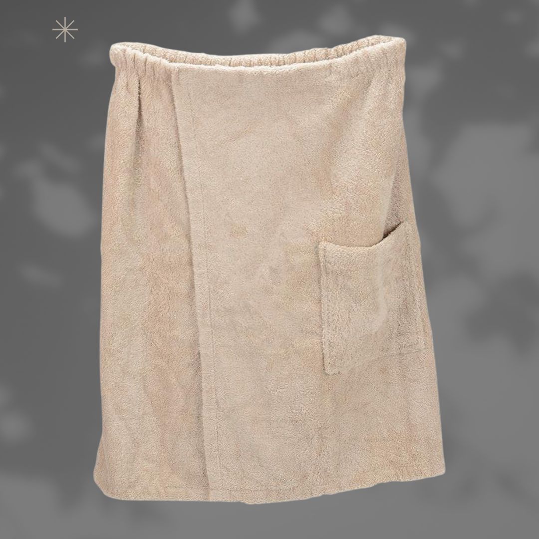 Men's Towel Wrap | 100% Egyptian Cotton