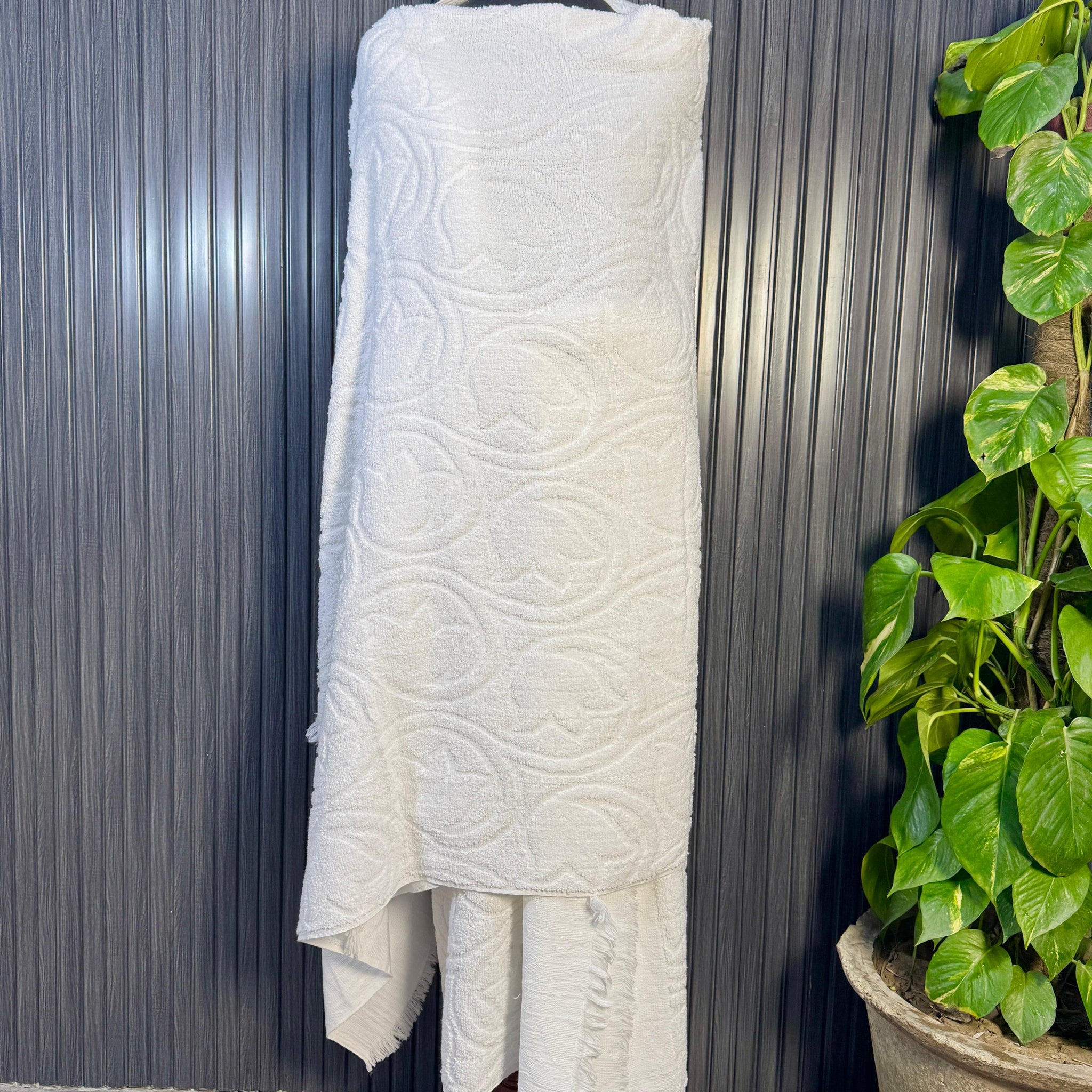 Tulip Style 2-Piece Terry Ihram - 100% Cotton